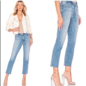 Mother Jeans Rascal Ankle Snippet in Wild at Heart